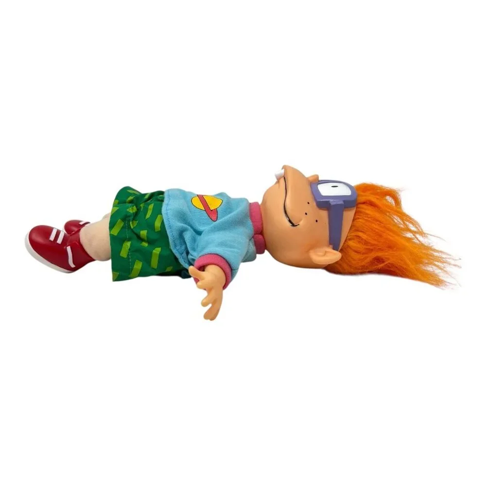 Applause Rugrats Chuckie 1996 Viacom Nickelodeon Stuffed Plush Toy Vintage - Picture 2 of 10